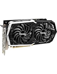 MSI Gaming GeForce GTX 1660 Ti 192-bit HDMI DP 6GB GDRR6 HDCP Support DirectX 12 Dual Fan VR Ready OC Graphics Card (GTX 1660 TI Armor 6G OC)