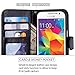 LK Case for Core Prime, Galaxy Core Prime Wallet, Luxury PU Leather Case Flip Cover with Card Slots Stand for Samsung Galaxy Core Prime, Black