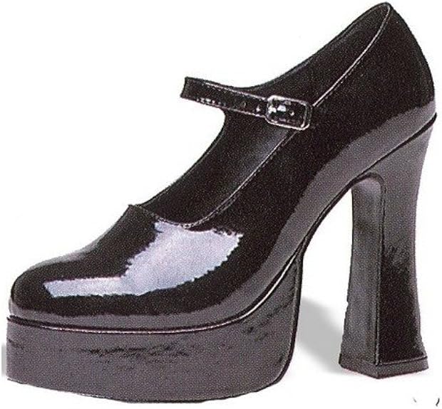 mary jane platform shoes black