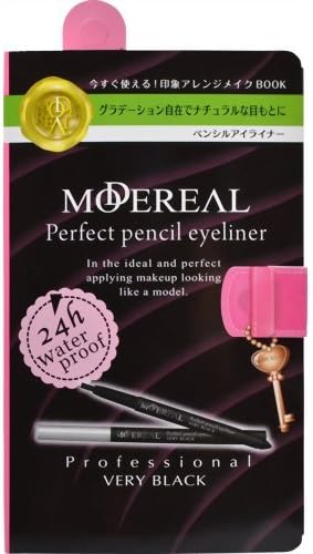 Naris Up Modereal Perfect Pencil Eyeliner #Very Black