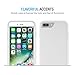 iPhone 7 Plus Case, Maxboost [Vibrance Series] Protective Slider Style Slim Cases Covers For Apple iPhone 7 Plus 2016 SOFT-Interior Scratch Protection Finish - White/Gold