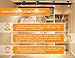 Mlambert 12 Pack MR16 LED Bulbs 50W Halogen Equivalent, GU5.3 Base, 2700K Warm White, 5W MR16 12V Spotlight Bulb, Non-Dimmable,35 Degree Beam Angle for Landscape, Recessed, Track Lighting