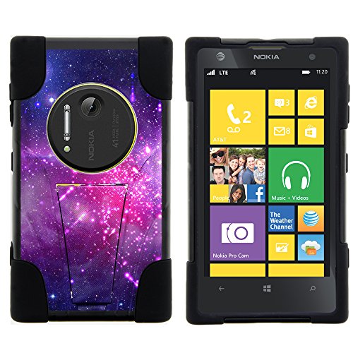 Nokia lumia 1020 case, durable hybrid strike impact kic…