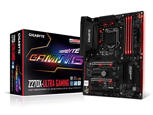 GIGABYTE GA-Z270X-Ultra Gaming LGA1151 Intel 2-Way SLI ATX DDR4 Motherboard