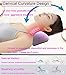 USUNO Cervical Neck Pillows - Neck Support Relaxer - Neck and Shoulder Traction Device - Cervical Relief Pillow, Relieve Neck and Shoulder Pain. (Pink)