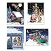 Boxed Set of 36 Funny Christmas Card Variety Pack - Ultimate Boxed Pack Cards & Envelopes - 18 Different Humorous Designs