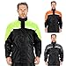 NEW ITEM Viking Cycle Motorcycle Rain Gear - Two Piece Motorcycle Rain Suit (Green, 2XL)