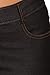 ICONOFLASH Women's Jeggings Pull On Slimming Cotton Jean Like Leggings (Black, 3XL)