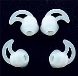 Vezukv Bose Earbud Replacement Isolated noise Tips Compatible for Bose in ear Earbuds QC20 QC20i QC30 SoundSport Headphones SIE2 SIE2i IE2 IE3(2White-S)