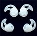 Vezukv Bose Earbud Replacement Isolated noise Tips Compatible for Bose in ear Earbuds QC20 QC20i QC30 SoundSport Headphones SIE2 SIE2i IE2 IE3(2White-S)