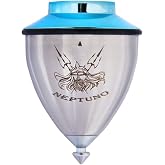 Trompos Space Spin Top Neptuno - Fixed Tip SpinTop (Blue)