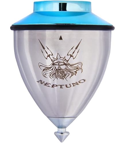 Trompo Space Jupiter Roller Argent - Toupie Professionnelle Avec Roulement - Cadeau Inclus
