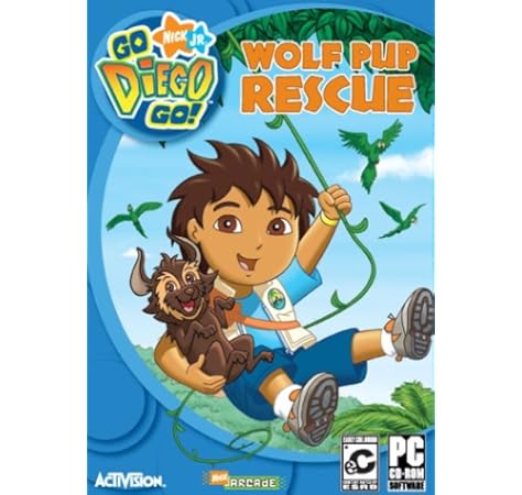 Amazon Com Go Diego Go Wolf Pup Rescue Pc Video Games