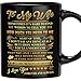 TERAVEX Birthday Gifts for Her - Best Wife Gifts Ever - 11 oz Ceramic Coffee Mug, Wedding Anniversary Gift for Women, Wife Gifts from Husband, Birthday Gifts for Wife - Black