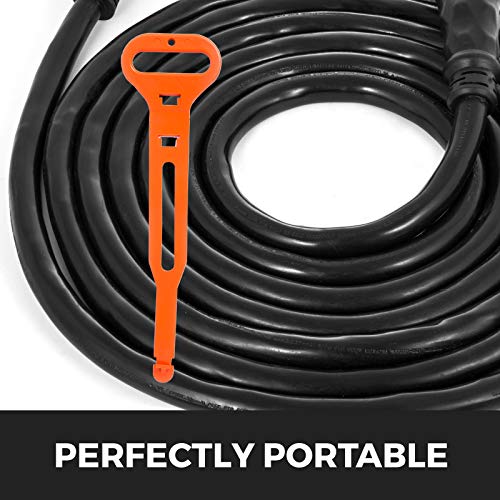 Happybuy RV Shore Power Extension Cord 50FT 50 AMP Weatherproof Heavy