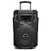 PA System with LED Party Lights, Wireless Portable Bluetooth Audio Speaker with 2 Wireless Microphones FM Radio Party Karaoke Machine Sound System MCP-75 Suono Soundstream by Pure Acoustics