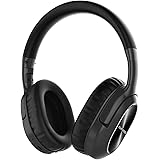 Atune Analog Bluetooth Headphones Wireless Active Noise CancellingHeadphones With Microphone Over-Ear Lightweight Foldable 20