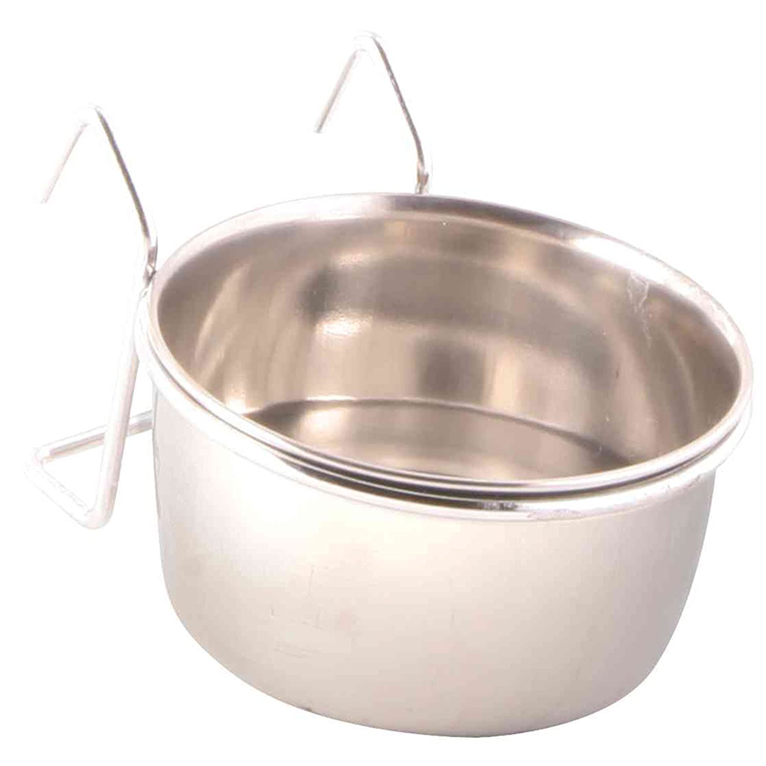 Trixie Stainless Steel Bowl with Holder, 150 ml