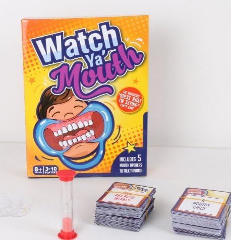 Watch Ya' Mouth Family Edition - The Authentic, Hilarious, Mouthguard Party Game