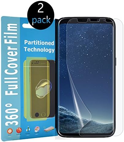 [2-Pack] Samsung Galaxy S8 Plus/S8+ Screen Protector [Full Coverage] [Case Friendly], Soft Flexible TPU film (HD) clear Xinplas Screen Protector