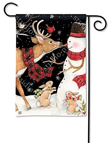 BreezeArt Studio M Nose to Nose Decorative Garden Flag – Premium Quality, 12.5 x 18 Inches