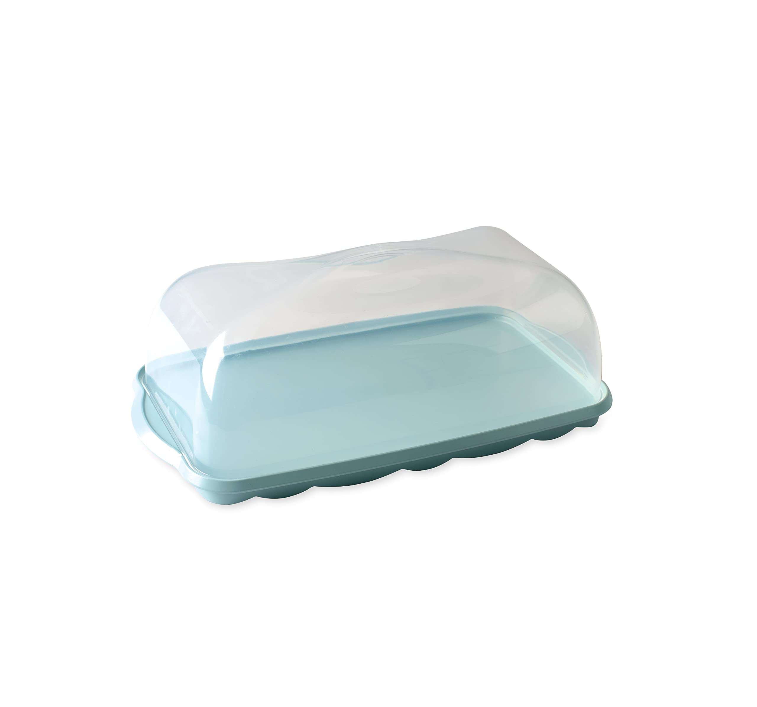 Nordic Ware Translucent Loaf Cake Keeper, Sea Glass