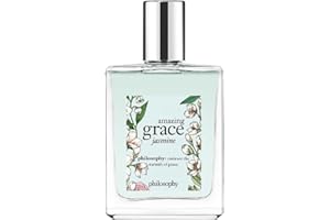 philosophy amazing grace jasmine eau de toilette - alluring & sensual women's perfume - with notes of jasmine, bergamot & musk - luxury perfume for women - long lasting fragrance - 2 fl oz.