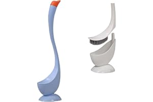 Duck Toilet Brush – Funny Swan Duck Toilet Bowl Brush with Soft Bristles & Antu-Slip Holder, Cute Bathroom Cleaning Tool for 