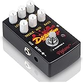 pigtone Overdrive Distortion Guitar Effect Pedal DC 9V Analog True Bypass PP-33