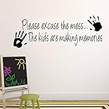 Clearance!Canserin Cartoon Making Memories Wall Sticker For Kids Room