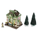Department 56 New England Village 2012 Annual Gift Set, Nantucket Christmas Taffy Lit House, 6.14-Inch