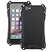 Carbon Fiber Aluminum Metal Gorilla Glass Heavy Duty iPhone 6s Plus/ 6 Plus Case(5.5