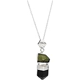 Moldavite Gemstone Pendant, 925 Sterling Silver Handmade Women Pendant