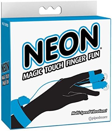 Neon Magic Touch Finger Fun Blue