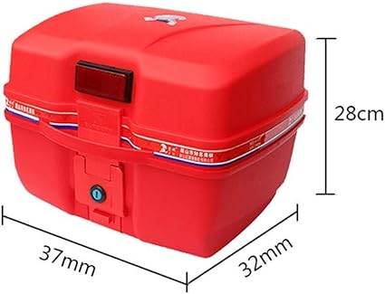 J-Portaequipajes Y Cajas Para Moto La Cola De La Motocicleta Del Casco De La Caja