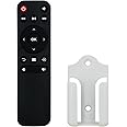 Replacement Remote Control for Vankyo Performance V700 V600 V620 V630 M18 V630W V610 Mini LED LCD Portable Projector (with Mounting Bracket)