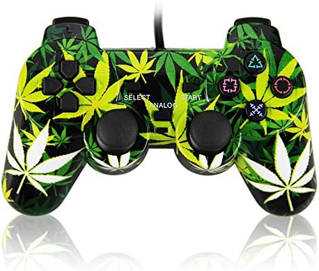 Wired PC Game Controller, USB Gamepad with Double Vibration for PC Laptop Computer (Windows XP, Vista, Win7/8/8.1/10)