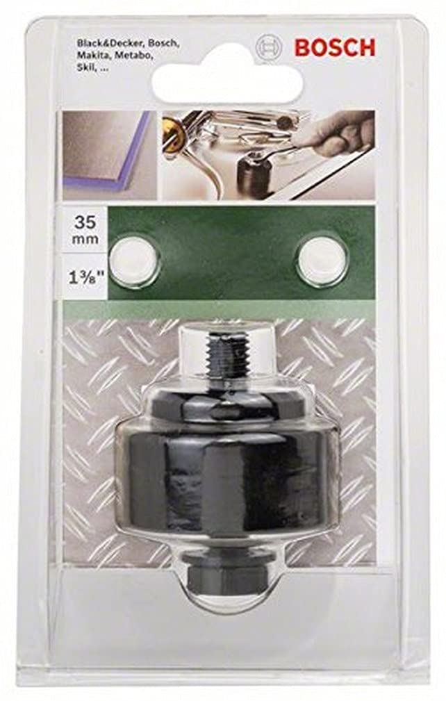 Bosch Accessories Hole Cutter for Taps 1/4 Inches 35 MM 2609256D16