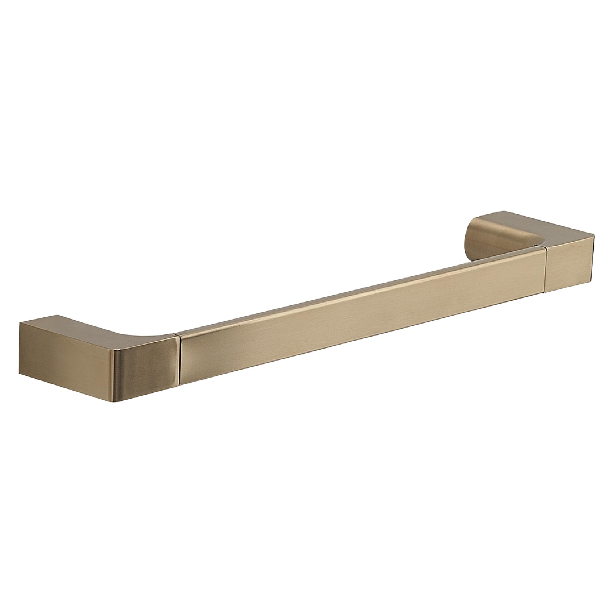 Gedy PIRENEI Bathroom Towel Rack, Wall Towel Rack, 35.1 x 6.6 x 2.6, Matte Gold, PVD Treatment, Brass