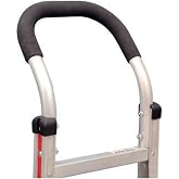 Magliner U-Loop Handle with Straight Top and Foam Sleeve for 2-Wheel Hand Truck
