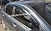 Extreme Online Store EOS Smoke Tinted JDM Style Side Window Visor Rain Guard - Made for and Compatible with Acura TSX 04-08 2004 2005 2006 2007 2008