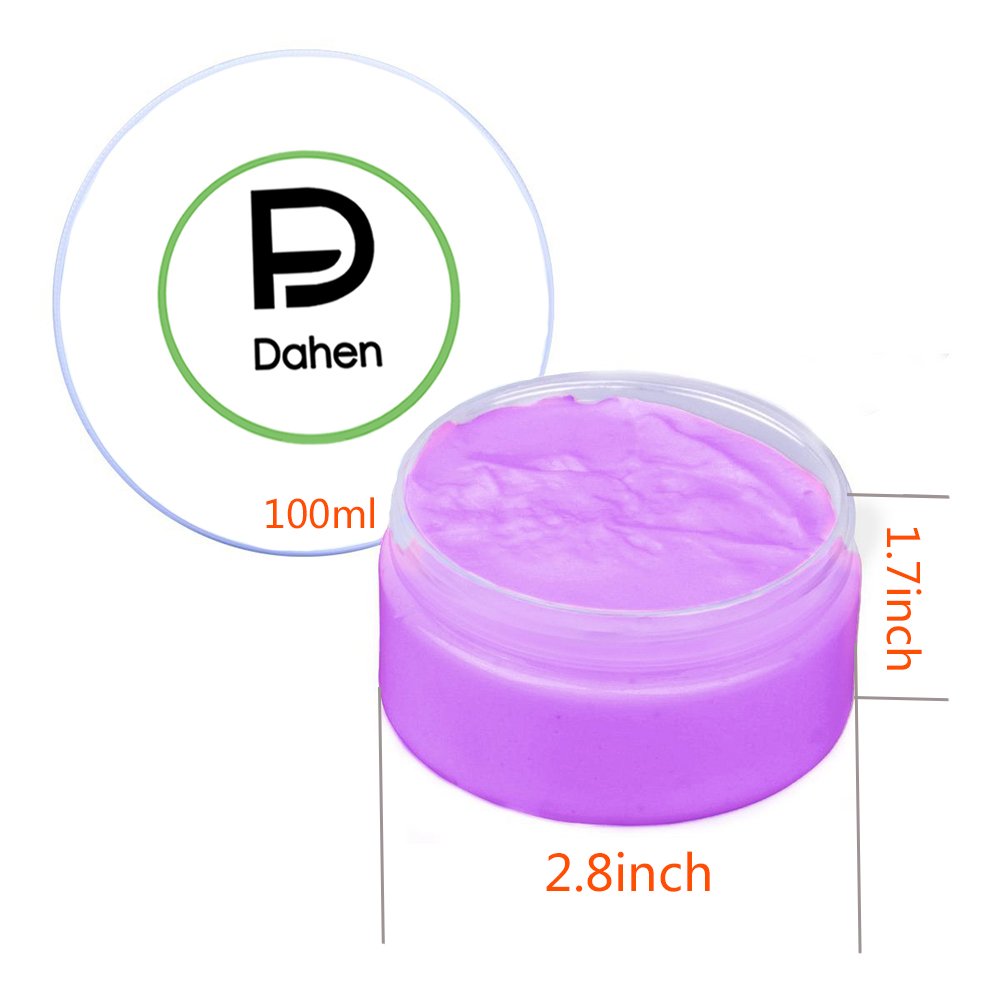 Fluffy Slime,Super Soft and Non-sticky Bright Floam Slime Stress Relief Toy Scented Sludge Toy for Kids Adult