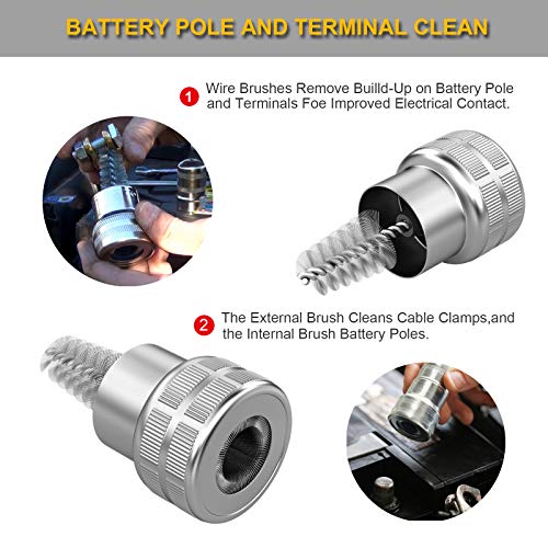 TKDMR 12pcs Battery Terminal Anti Corrosion Washers Protector Fiber and