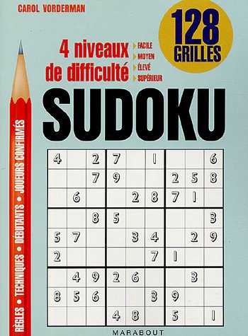 SUDOKU (MARABOUT) 128 GRILLES by (Mass Market Paperback)