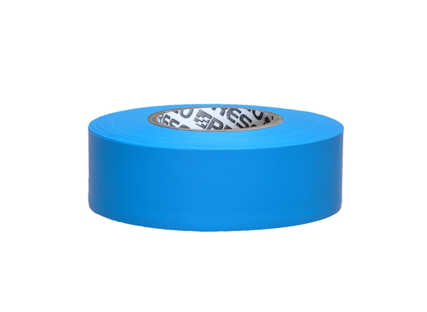 Presco TFBG 13/16" x 150' Blue Glo PVC Taffeta Flagging Tape, 3.25