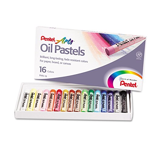 PENPHN16 - Pentel Oil Pastel Set With Carrying Case