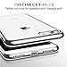 ESR Clear Silicone Case Compatible with iPhone SE (2022), iPhone SE (2020), iPhone 8, and iPhone 7, Thin Soft TPU Transparent Protective Cover, Yellowing Resistant, Silver