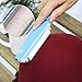 MR.SIGA Mini Portable Lint Roller Cloth Dust Remover, Handle with Plastic Cover, Pack of 2, Included 2 Handle and 6 Refills, Each Refill Has 36 Sheets