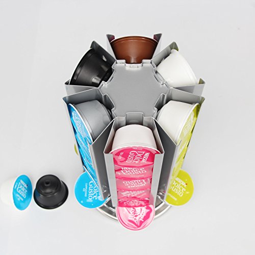 image for Flagship Coffee Pod Holder Rack Capsule Storage Stand Tower for 36 Pod