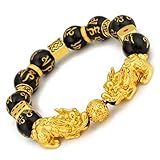 ZenBless Feng Shui Black Obsidian Bracelet Pixiu